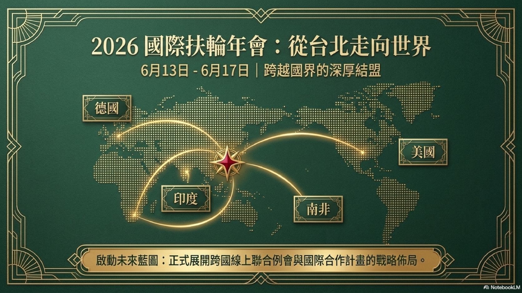 2026 國際扶輪年會｜與世界友人相聚台北